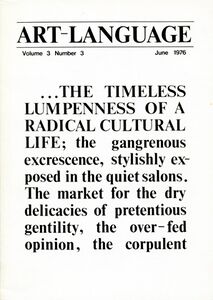 Vol. 3 No. 3 June 1976