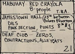 Listing in Ivey's Calendar[1]