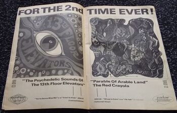 Advertisement for The Parable of Arable Land reissue