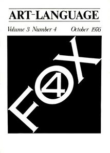 Vol. 3 No. 4 October 1976