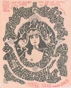 Poster, first version, June 3, 1967